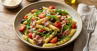 Pasta Speck Rucola e Pendolini