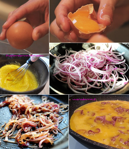 frittata preparazione 