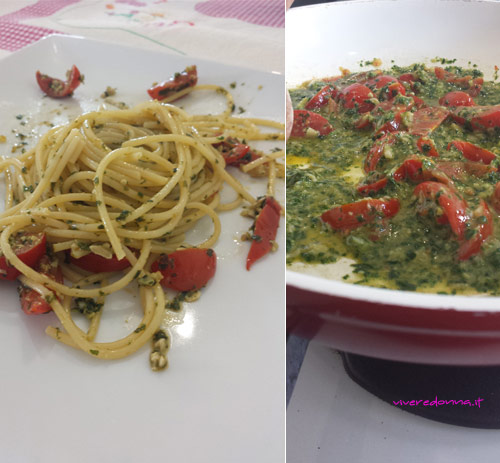 pasta al pesto