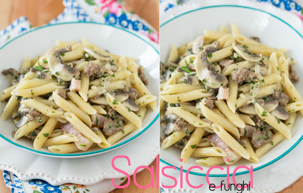 Pasta Salsiccia E Funghi Ricetta Vivere Meglio