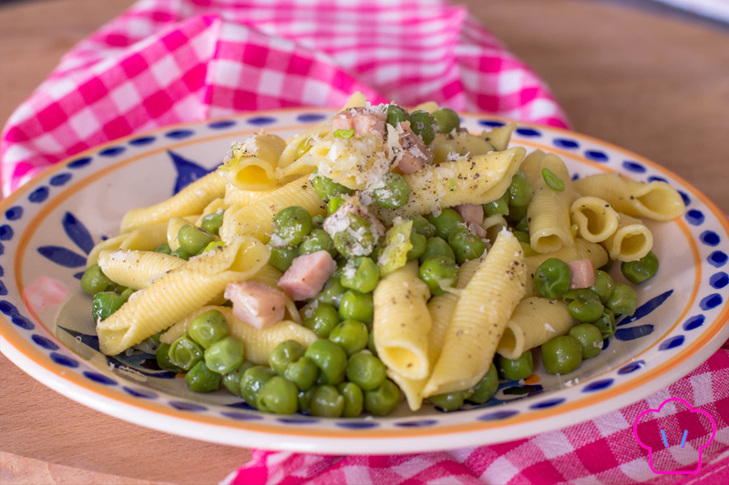 pastapisellieprosciutto